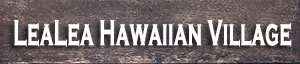 LeaLea Hawaiian Village小冊子タイトル